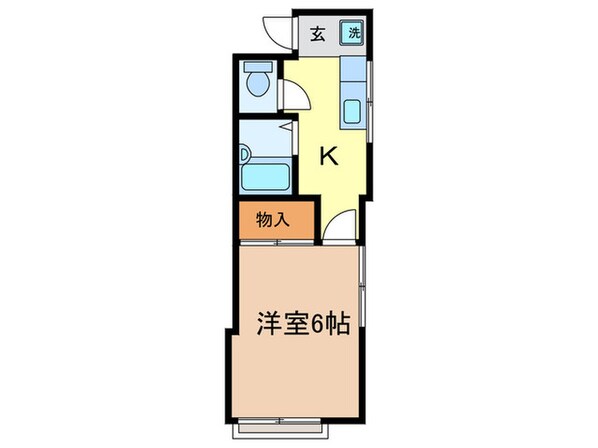 岡忠荘の物件間取画像